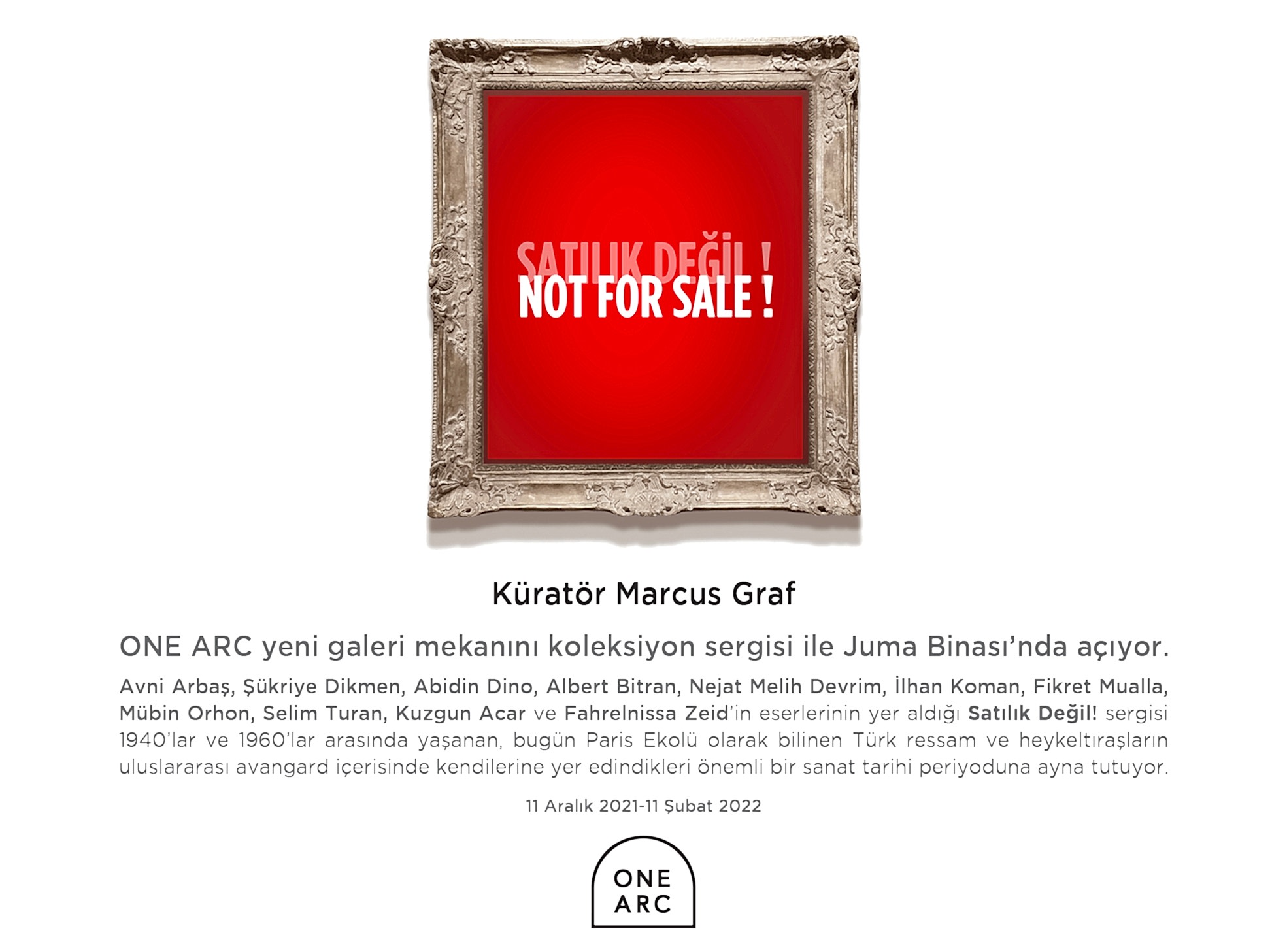 SATILIK DEĞİL! SATILIK DEĞİL!